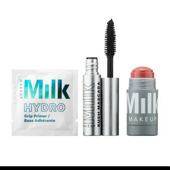Milk mini 3 in a set hydro primer, milk mascara, and milk lip and cheek duo mini - Picture 2 of 3